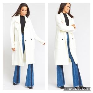 Show Me Your Mumu melrose sweater knit coat xs